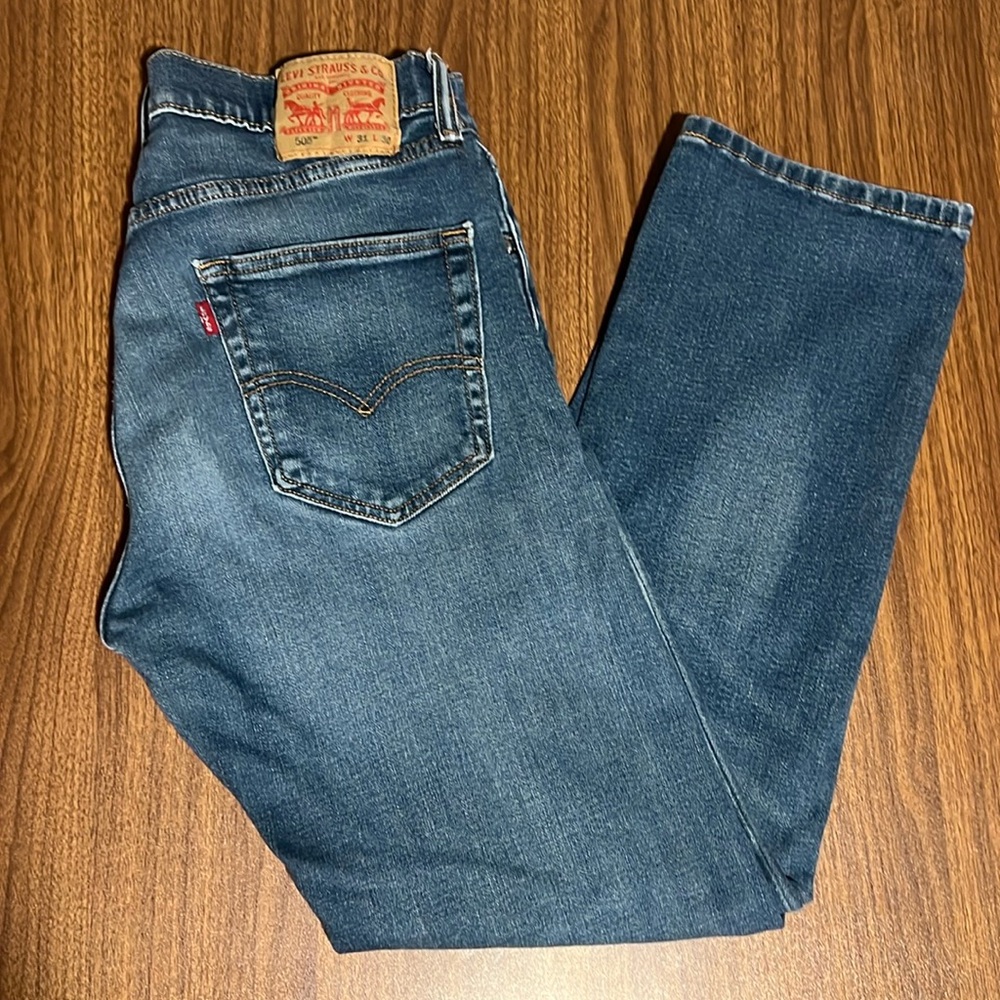 Levi’s Men’s blue jeans 505 31/30